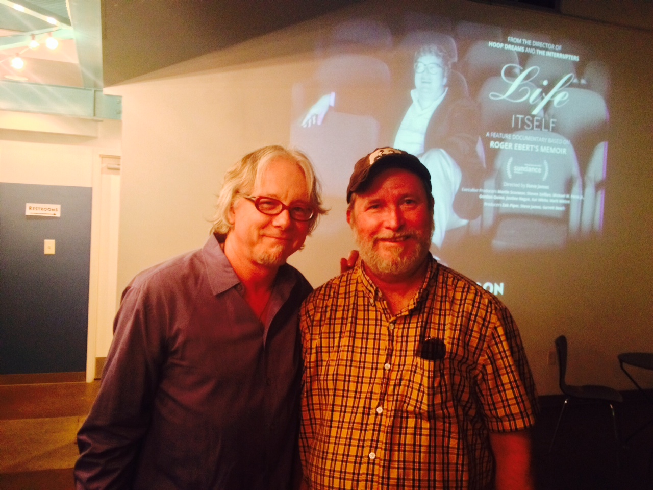 Mike Mills and Todd McBride at Cine. lg.JPG