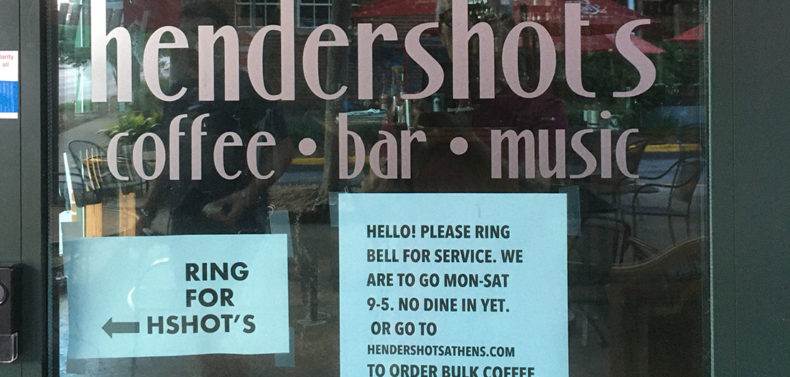 Hendershot's front door