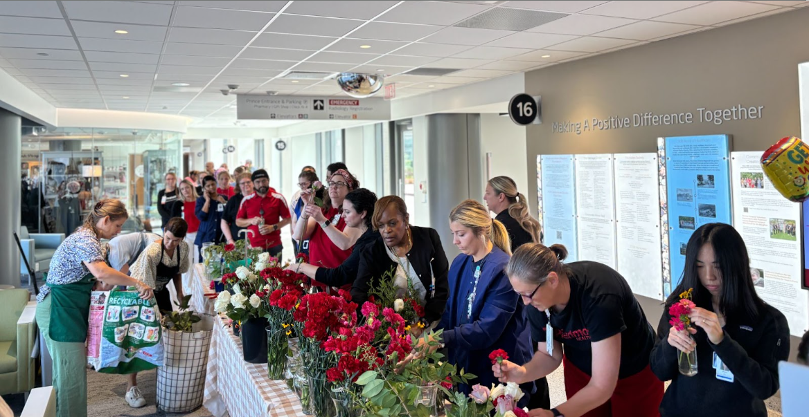 Flower Cart Brings Joy to Athens Hospital Patients